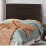 Cabeceira De Cama Box Bia Solteiro 90cm X 106cm Suede Nude Ms Decor - 2