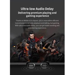 Fone de Ouvido Bluetooth Qcy Qs2/T2C Preto - 9