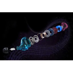 Fone de Ouvido Kz Zst Pro sem Microfone (Roxo) (Acompanha Case) - 7