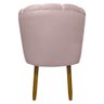 2 Poltronas Alice Decorativa Veludo Rose Gold Sofa Store - 9