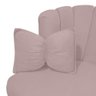 2 Poltronas Alice Decorativa Veludo Rose Gold Sofa Store - 4
