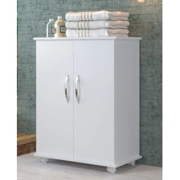 Gabinete Balcão Multiuso Base Toalheiro Porta Escova Shampoo - 9
