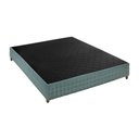 Ver imagem 1 de Base Box Casal Feel Indomável Horse Collection Linho Azul 138x188