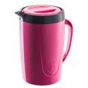 Ver imagem 1 de Térmica para Suco Caribe Tererê Chá Água Garrafa Jarra 2 Litros Rosa Unitermi