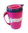 Ver imagem 2 de Térmica para Suco Caribe Tererê Chá Água Garrafa Jarra 2 Litros Rosa Unitermi