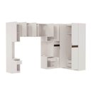 Ver imagem 4 de Guarda Roupa Planejado 11 Portas 2 Gavetas 5 Peças Hera CabeCasa MadeiraOriginals Cream