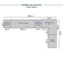 Ver imagem 6 de Guarda Roupa Planejado 11 Portas 2 Gavetas 5 Peças Hera CabeCasa MadeiraOriginals Cream