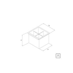 Escorredor Porta Talheres Tramontina em Aço Inox com Acabamento Scotch Brite para Sobrepor no Canal  - 4