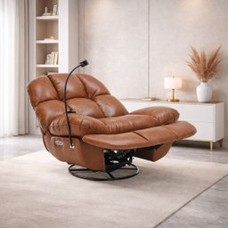 Poltrona do Papai Cinema Elétrica Ottawa Reclinável Massagem Aquecimento Giratória Entrada Usb/usb-c - 1 Poltrona do Papai Cinema Elétrica Ottawa Reclinável Massagem Aquecimento Giratória Entrada Usb/usb-c - 1