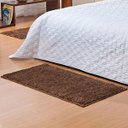 Ver imagem 1 de Tapete Retangular Oasis Castor Liso 1,00M x 50cm