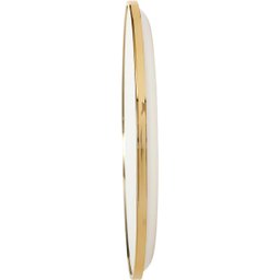 Relógio De Parede Herweg 6822 Silencioso Alto Relevo Dourado - 2