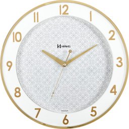 Relógio de Parede Herweg Número Dourado em Alto Relevo Herweg 6818 - 2