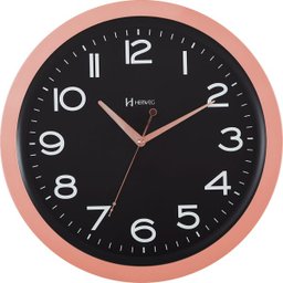 Relógio De Parede Herweg Silencioso Rosê 6814 - 2