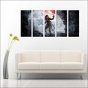 Ver imagem 3 de Quadro Decorativo Tomb Raider Games Jogos Quartos Salas Interiores Mosaico 5 Peças Com Moldura