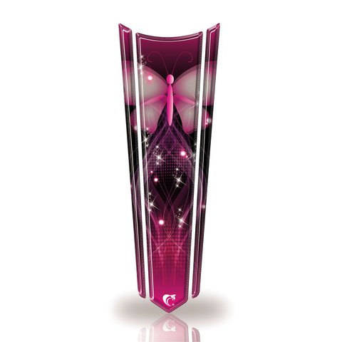 Adesivo Faixa Gravata Tanque Moto Resinado Rosa Cobra Motoparts Adesivo Faixa Gravata Tanque Moto Re