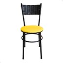 Ver imagem 3 de Conjunto 4 Cadeiras para Cozinha Viena:amarelo