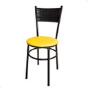 Ver imagem 2 de Conjunto 4 Cadeiras para Cozinha Viena:amarelo