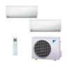 Ar-Condicionado Multi Split Inverter Daikin 18.000 BTUs (1x Evap HW 9.000 + 1x Evap HW 18.000) Quente/Frio 220V - 1