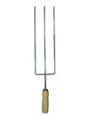 Ver imagem 2 de Espeto triplo tipo Tridente 60 Cm Peça Inteira 11 cm largura