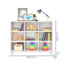 Ver imagem 2 de Nicho Organizador 108 x 83cm Branco Qmovi