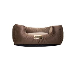 Cama Quadrada para Cachorro ou Gatos Super Luxo Luppet Marrom - G - 1