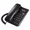 Telefone Fixo com Fio Quanta Qttel1005 com Indicador de Led - 1