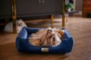 Ver imagem 5 de Cama Quadrada para Cachorro ou Gatos Super Luxo Luppet Azul - G