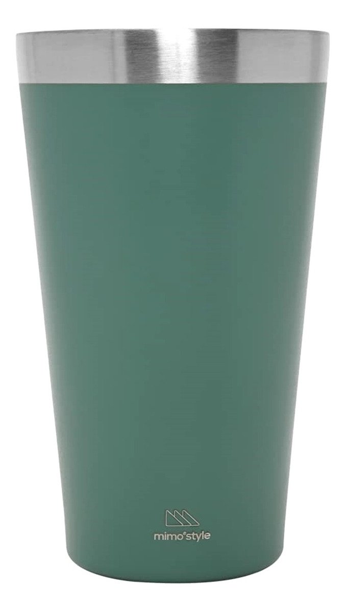 Copo Térmico de 470ML Inox bebidas Quentes e Frias - Verde