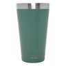Copo Térmico de 470ML Inox bebidas Quentes e Frias - Verde - 1