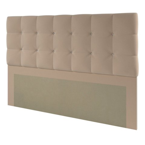 Cabeceira Estofada com Strass 160cm Queen Paris