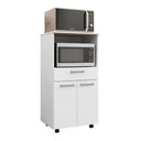 Ver imagem 1 de Balcão de Cozinha com 2 Portas e 1 Gaveta Sevilha Branco