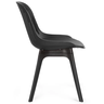 Kit 6 Cadeiras de Jantar Estofada Design Marcela sem Braços:preto - 2