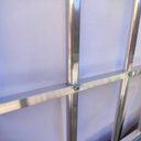 Ver imagem 4 de Porta de Alumínio Brilhante Social com Postigo 210 x 80 Linha 25 Esquerda