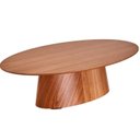 Ver imagem 2 de Mesa de Centro Design Laminado com Estrutura em Madeira Maciça Anne