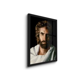 Quadro Principe da Paz 45x33cm Akiane Kramarik Jesus Deus Fé - 1