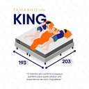 Ver imagem 5 de Conjunto Box Branco Luanda Cinza Espuma D28 King 193x203x62 - King House