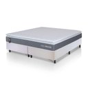 Ver mais imagens de Conjunto Box Branco Luanda Cinza Espuma D28 King 193x203x62 - King House