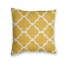 Kit 4 Capas de Almofadas Decorativas Estampa Marroquina Amarelo e Preto - 2