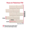 Kit 22 Placas Decoração Externo Rustico Revestimento 3d Pvc Modelos:tijolinho Retro - 2