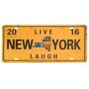 Ver imagem 1 de Placa de Carro Decor em Madeira State Route - New York