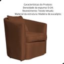 Ver imagem 2 de Kit 02 Poltrona Decorativa Alana Veludo