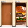 Adesivo Decorativo Porta Hambúrguer Lanche Lanchonete - 2