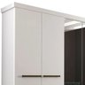 Guarda-Roupa Casal Linhares com 6 Portas e 4 Gavetas Branco Panan Móveis - 3