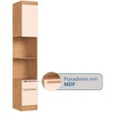 Ver mais imagens de Módulo para Quarto 217cm x 35,6cm Infinity Marrom/Cedro/Blush Line