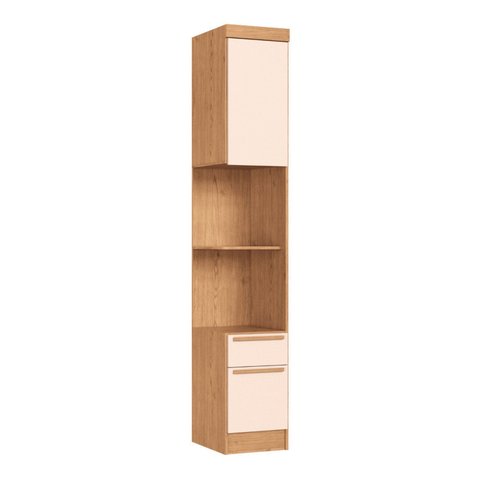 Módulo para Quarto 217cm x 35,6cm Infinity Marrom/Cedro/Blush Line