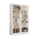 Ver imagem 3 de Estante de Livros 123CMX183CM Kit 2 Estantes 5 Prateleiras Branco