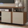 Estante para TV de 50 Polegadas com 2 Gavetas Valência Permóbili Off White/Savana - 4