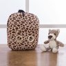 Mochila Infantil Com Bichinho Pelucia Diversos Leopardo - 1