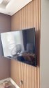 Ver imagem 3 de Kit 12 Placas Painel Ripado 3d Pvc Parede Revestimento Ripa