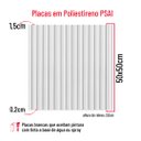 Ver imagem 2 de Kit 12 Placas Painel Ripado 3d Pvc Parede Revestimento Ripa
